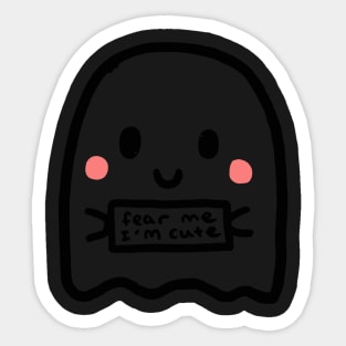 Fear Me, I am Cute ! Sticker